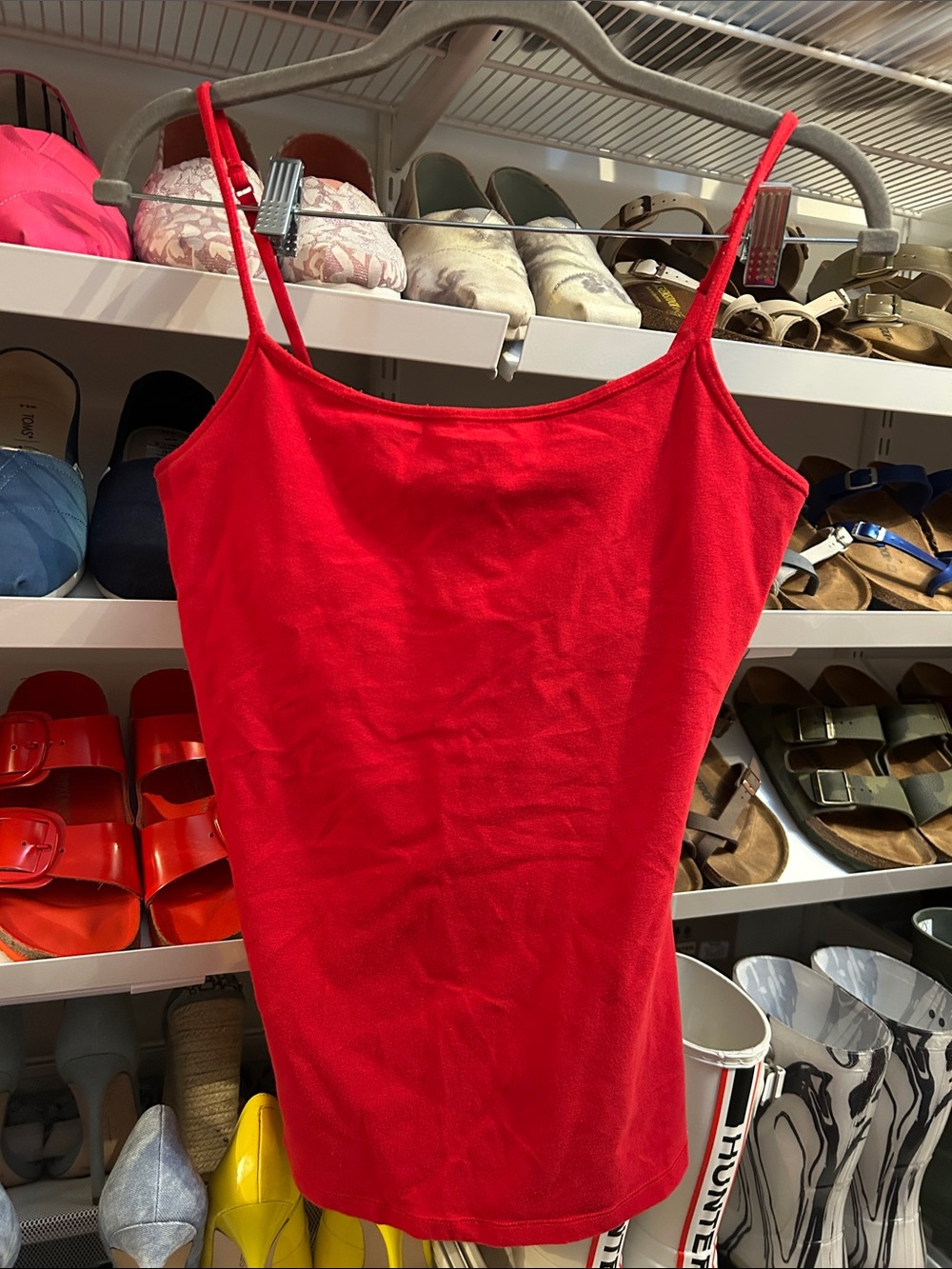 Express Red Camisole Tank Top